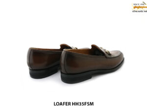 [Outlet size 38] Giày lười nam da dập vân cá sấu HH35FSM 004
