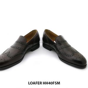 [Outlet] Giày lười loafer nam brogues wingtip HH40FSM 006