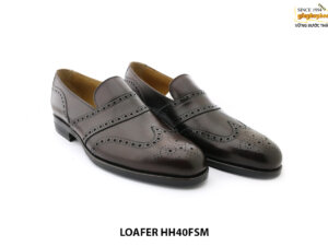 [Outlet] Giày lười loafer nam brogues wingtip HH40FSM 005