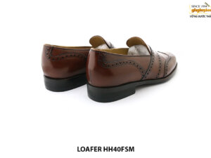 [Outlet] Giày lười loafer nam brogues wingtip HH40FSM 004