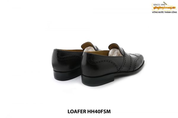 [Outlet] Giày lười loafer nam brogues wingtip HH40FSM 0012
