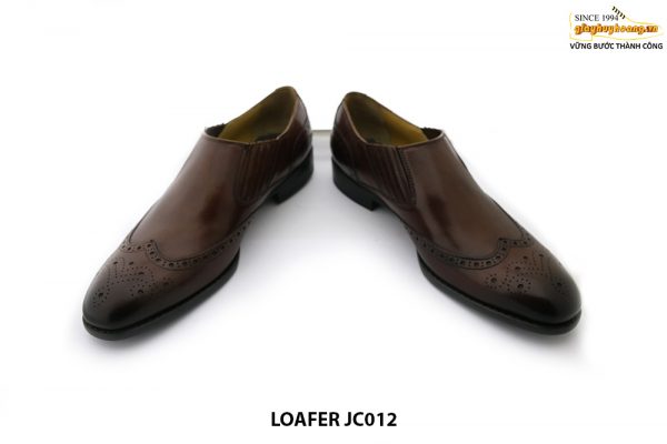 Giày lười da nam Wingtip Loafer JC012TD 004
