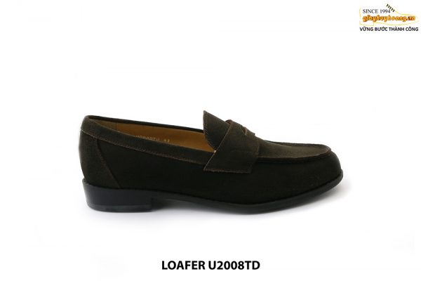 [Outlet] Giày lười nam da lộn Loafer U2008TD 001
