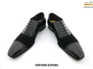 [Outlet size 47] Giày da nam thiết kế đặc biệt Oxford ESP080 004