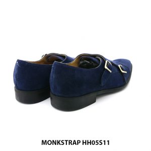 [Outlet] Giày da lộn nam 2 khoá Monkstrap HH05S11 009
