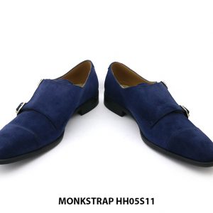 [Outlet] Giày da lộn nam 2 khoá Monkstrap HH05S11 008