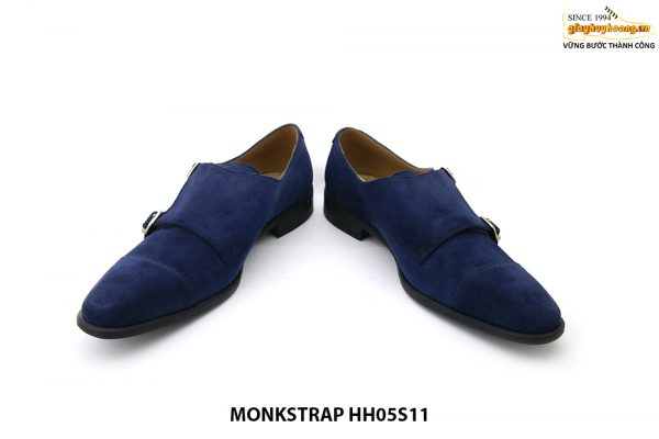 [Outlet] Giày da lộn nam 2 khoá Monkstrap HH05S11 008