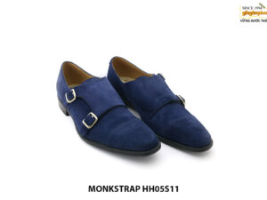 [Outlet] Giày da lộn nam 2 khoá Monkstrap HH05S11 007