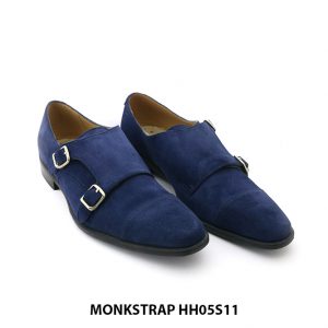 [Outlet] Giày da lộn nam 2 khoá Monkstrap HH05S11 007