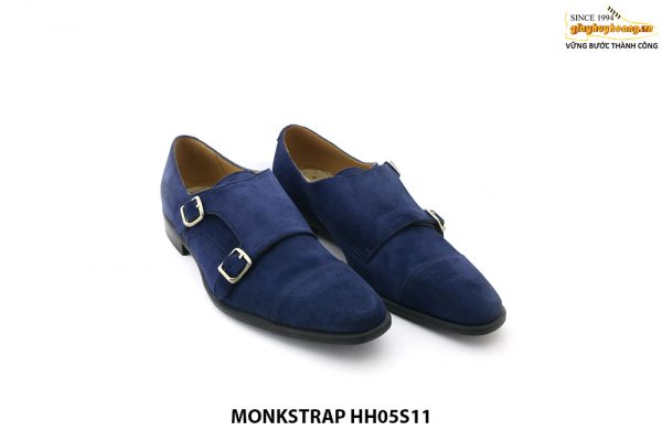 [Outlet] Giày da lộn nam 2 khoá Monkstrap HH05S11 007