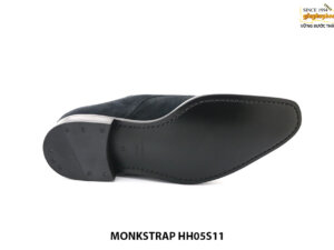 [Outlet] Giày da lộn nam 2 khoá Monkstrap HH05S11 006