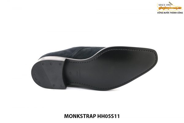 [Outlet] Giày da lộn nam 2 khoá Monkstrap HH05S11 006