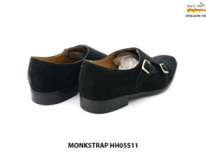 [Outlet] Giày da lộn nam 2 khoá Monkstrap HH05S11 005