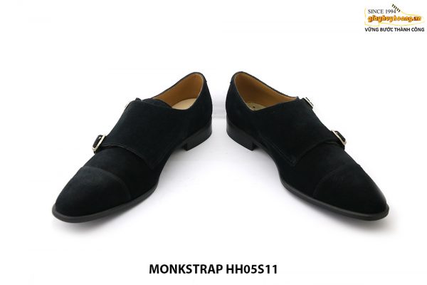 [Outlet] Giày da lộn nam 2 khoá Monkstrap HH05S11 004