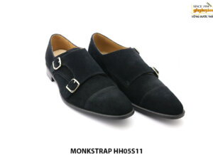 [Outlet] Giày da lộn nam 2 khoá Monkstrap HH05S11 003