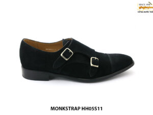 [Outlet] Giày da lộn nam 2 khoá Monkstrap HH05S11 001