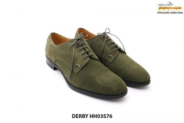 [Outlet] Giày da lộn nam da mềm Derby HH03S76 007