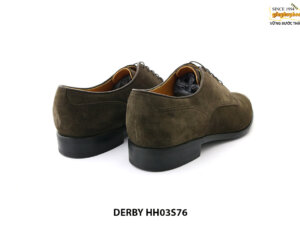 [Outlet] Giày da lộn nam da mềm Derby HH03S76 005