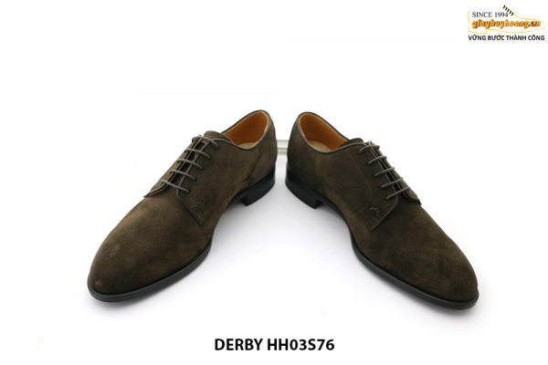 [Outlet] Giày da lộn nam da mềm Derby HH03S76 004