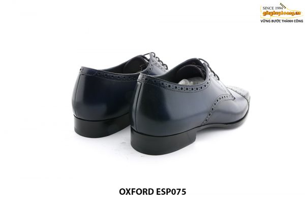 [Outlet size 45] Giày da nam cho bàn chân to Oxford ESP075 006