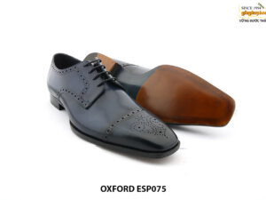 [Outlet size 45] Giày da nam cho bàn chân to Oxford ESP075 004