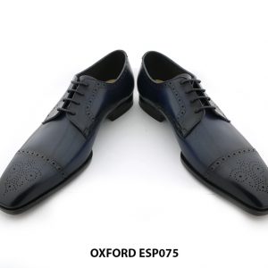 [Outlet size 45] Giày da nam cho bàn chân to Oxford ESP075 003