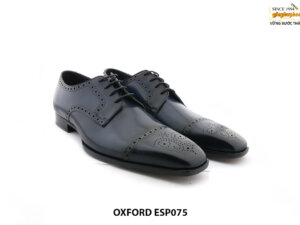 [Outlet size 45] Giày da nam cho bàn chân to Oxford ESP075 002