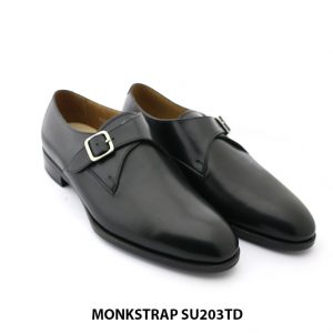 [Outlet] Giày da nam 1 khoá đế cao su Monkstrap SU203TD 003