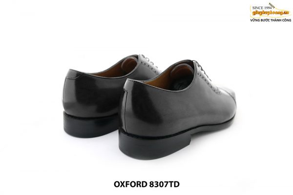 [Outlet size 44] Giày da nam Patina xanh navy Oxford 8307TD 0012