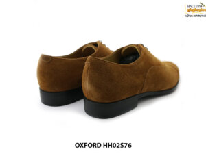 [Outlet] Giày da lộn nam buộc dây Oxford HH02S76 008