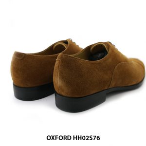 [Outlet] Giày da lộn nam buộc dây Oxford HH02S76 008