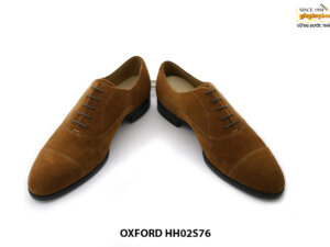 [Outlet] Giày da lộn nam buộc dây Oxford HH02S76 007
