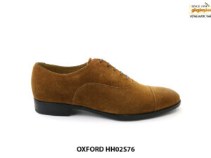 [Outlet] Giày da lộn nam buộc dây Oxford HH02S76 001
