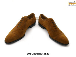 [Outlet] Giày da lộn thời trang nam Oxford HH04YS200 008
