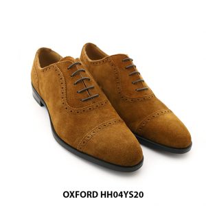 [Outlet] Giày da lộn thời trang nam Oxford HH04YS200 007