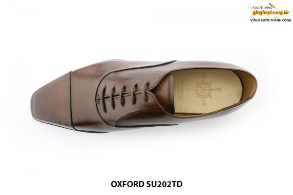 [Outlet] Giày da nam đế cao su cao cấp Oxford SU202TD 002