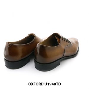 [Outlet] Giày da nam thiết kế buộc dây đẹp Oxford U1948TD 012