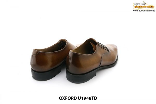 [Outlet] Giày da nam thiết kế buộc dây đẹp Oxford U1948TD 012