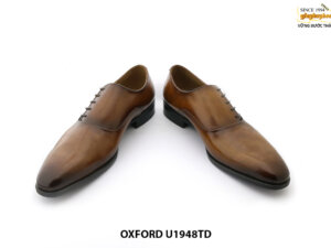 [Outlet] Giày da nam thiết kế buộc dây đẹp Oxford U1948TD 011