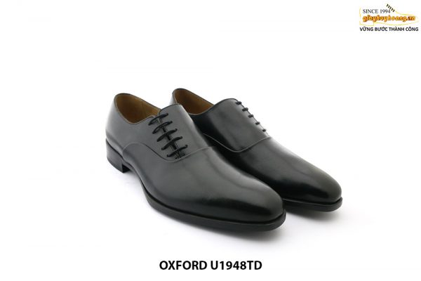 [Outlet] Giày da nam thiết kế buộc dây đẹp Oxford U1948TD 007