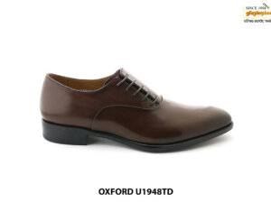 [Outlet] Giày da nam thiết kế buộc dây đẹp Oxford U1948TD 001