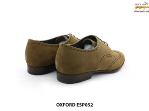 [Outlet size 44] Giày da nam da lộn Wingtip Derby ESP052 006