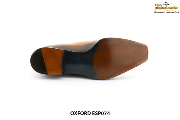 [Outlet size 43] Giày da nam buộc dây Oxford ESP074 006