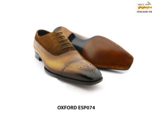 [Outlet size 43] Giày da nam buộc dây Oxford ESP074 004