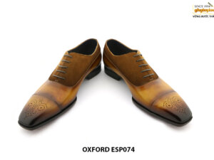 [Outlet size 43] Giày da nam buộc dây Oxford ESP074 003