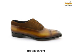 [Outlet size 43] Giày da nam buộc dây Oxford ESP074 001