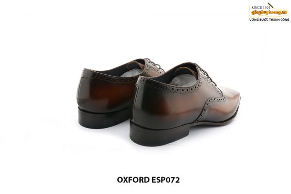 [Outlet size 43] Giày tây nam thủ công Oxford ESP072 004
