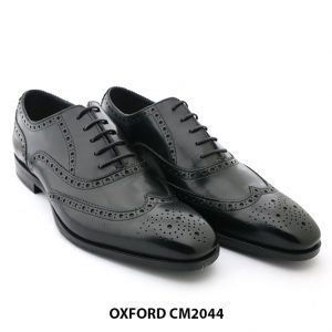 [Outlet] Giày da nam màu đen Wingtip Oxford CM2044 003