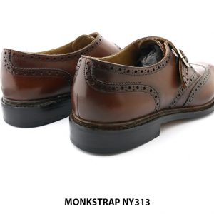 [Outlet] Giày da nam cao cấp Wingtip Monkstrap NY313TD 004