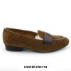 [Outlet size 40] Giày da lộn nam không dây Loafer CNS118 001